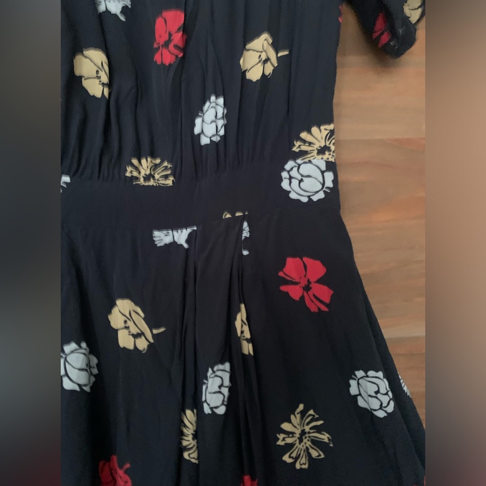 LEON & HARPER Floral black Dress - Picture 3 of 13